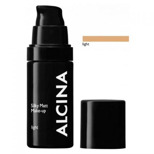 Alcina Decorative Silky Matt make up z pudrowym efektem odcień Light 30 ml