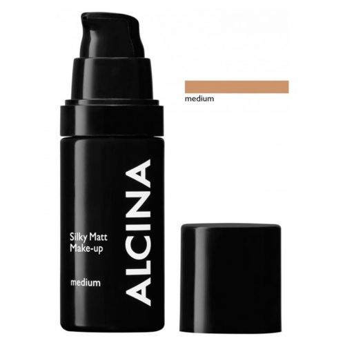 Alcina Decorative Silky Matt make up z pudrowym efektem odcień Medium 30 ml