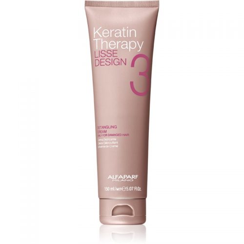 Alfaparf Milano Lisse Design Keratin Therapy krem dla łatwego rozczesywania włosów 150 ml