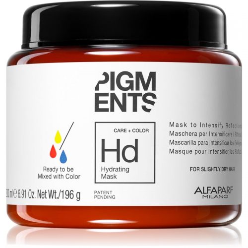 Alfaparf Milano Pigments maseczka nawilżająca do włosów suchych 200 ml