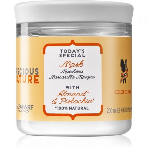 Alfaparf Milano Precious Nature Almond & Pistachio maseczka chroniący kolor 200 ml