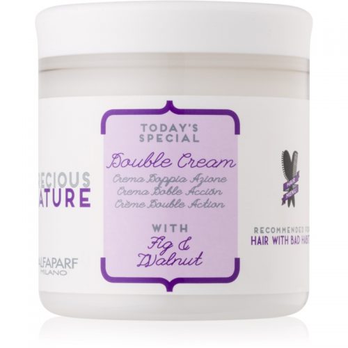 Alfaparf Milano Precious Nature Fig & Walnut krem restrukturyzujący do włosów do wzmocnienia włosów 200 ml
