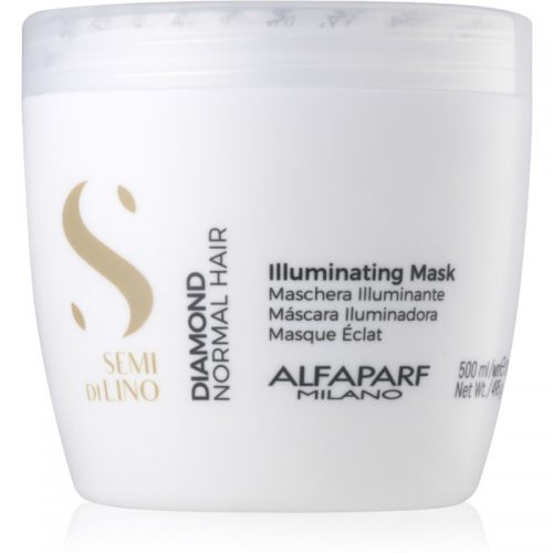 Alfaparf Milano Semi di Lino Diamond Illuminating maseczka do nabłyszczenia 500 ml