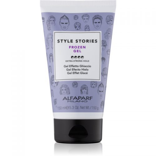 Alfaparf Milano Style Stories The Range Gel żel do włosów z efektem lodu bardzo mocno utrwalający Frozen Gel 150 ml