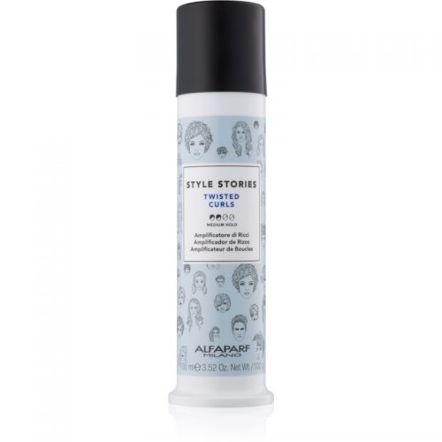Alfaparf Milano Style Stories The Range Texturizing krem stylizacyjny do włosów kręconych medium Twisted Curls 100 ml