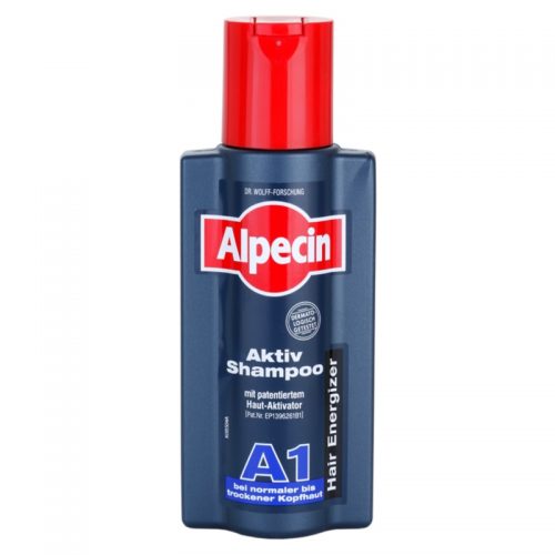 Alpecin Hair Energizer Aktiv Shampoo A1 szampon aktywujący wzrost włosów do normalnej i suchej skóry głowy 250 ml