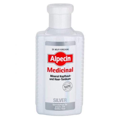 Alpecin Medicinal Silver tonik do włosów neutralizujący żółtawe odcienie 200 ml