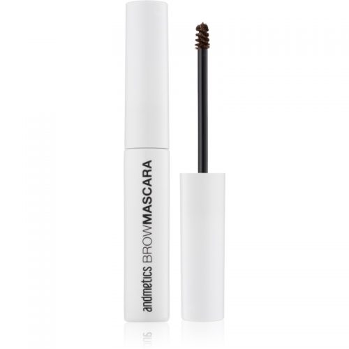 andmetics Brows tusz do brwi odcień Dark Brown 4 ml