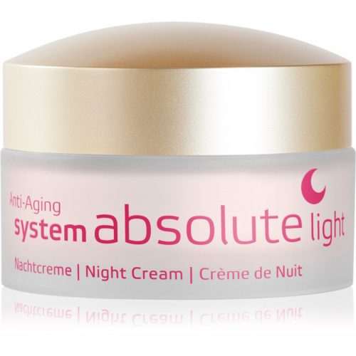 ANNEMARIE BÖRLIND System Absolute – System Anti – Aging lekki krem na noc przeciw oznakom starzenia 50 ml