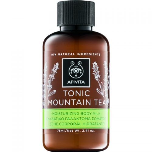 Apivita Body Tonic Bergamot & Green Tea mleczko z tonikiem do ciała 75 ml