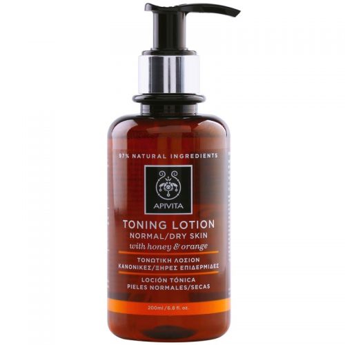 Apivita Cleansing Honey & Orange tonik do cery normalnej i suchej 200 ml