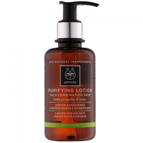 Apivita Cleansing Propolis & Lime oczyszczający tonik do skóry tłustej i mieszanej 200 ml