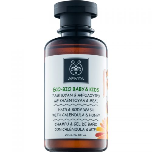 Apivita Eco-Bio Baby & Kids żel do mycia i szampon dla mężczyzn do codziennego użytku 200 ml