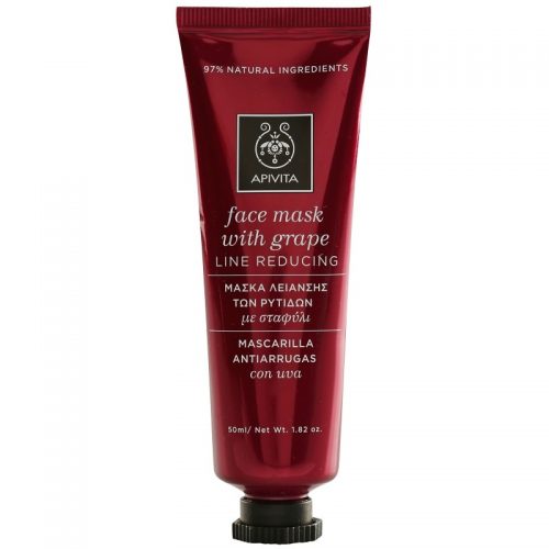 Apivita Express Beauty Grape maseczka do twarzy przeciwzmarszczkowa i ujędrniająca 50 ml