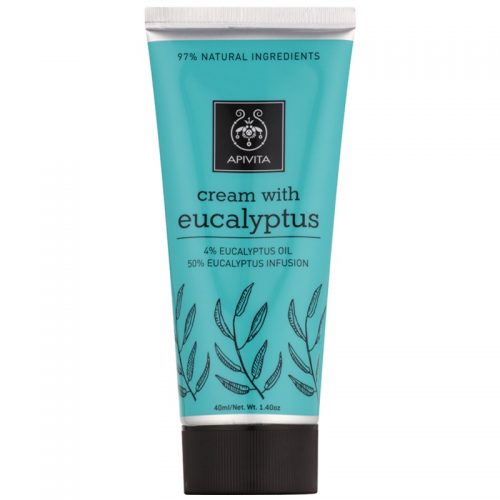 Apivita Herbal Eucalyptus krem na bóle mięśni, układu oddechowego i przeziębienia 40 ml