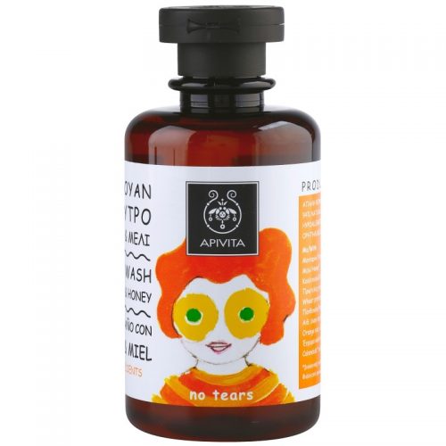 Apivita Kids Tangerine & Honey szampon i żel pod prysznic 2 w 1 dla dzieci 250 ml