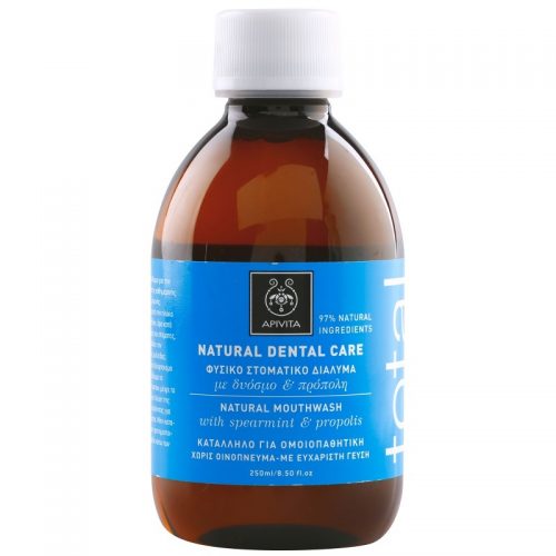 Apivita Natural Dental Care Total płyn do płukania jamy ustnej 250 ml