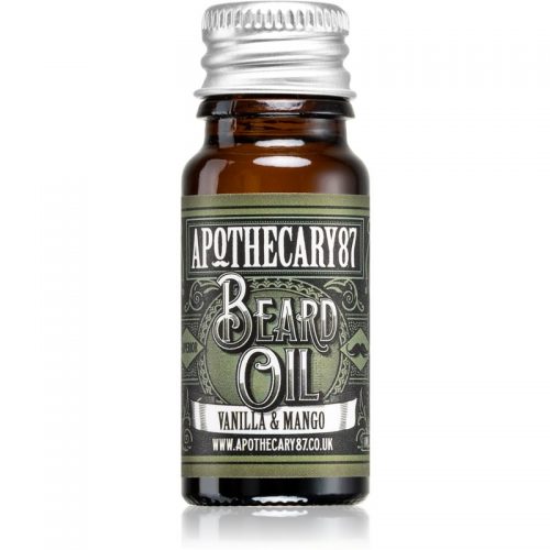 Apothecary 87 Vanilla & Mango olejek pielęgnacyjny do brody 10 ml