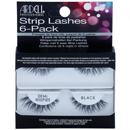 Ardell Strip Lashes sztuczne rzęsy Multipack Demi Wispies Black