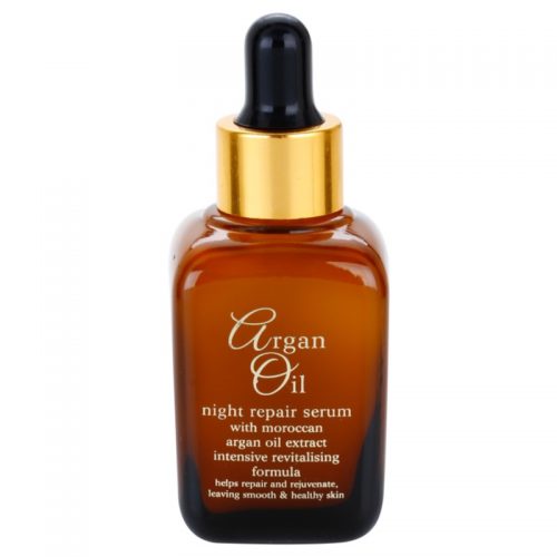 Argan Oil Revitalise Cares Protect kuracja odnawiająca na noc z olejkiem arganowym 30 ml