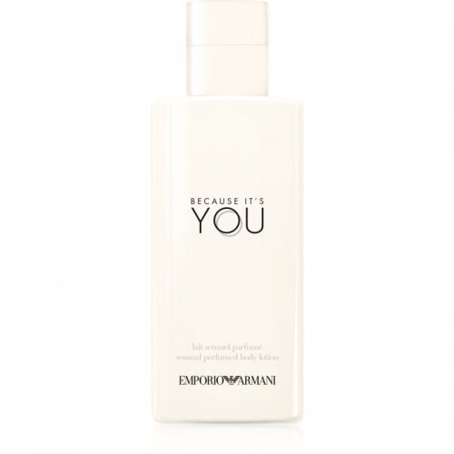 Armani Emporio Because It’s You mleczko do ciała dla kobiet 200 ml