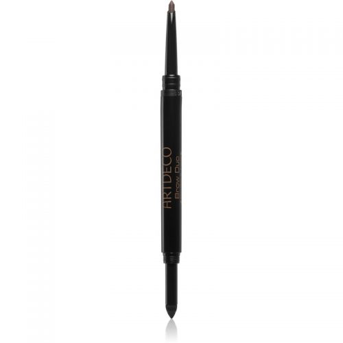 Artdeco Brow Duo Powder & Liner kredka i puder do brwi 2 w 1 odcień 12 Ebony 0,8 g