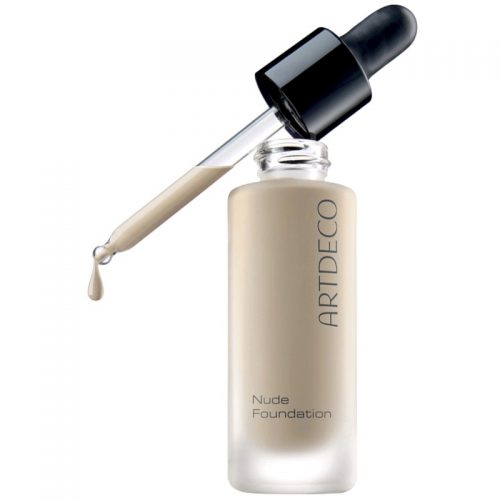 Artdeco Nude Foundation lekki make-up w formie kropli nadający naturalny wygląd odcień 80 Honey Chiffon 20 ml