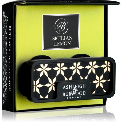 Ashleigh & Burwood London Car Sicilian Lemon odświeżacz do samochodu klips