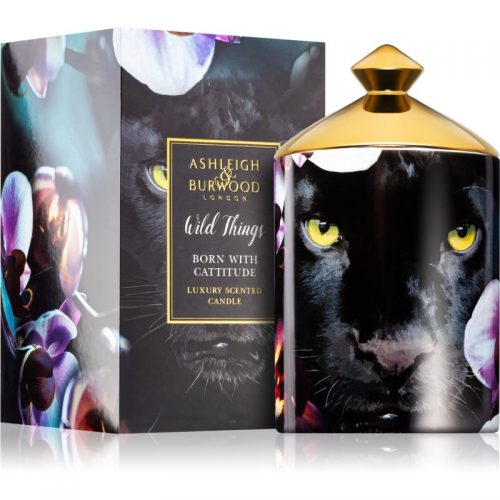Ashleigh & Burwood London Wild Things Born With Cattitude świeczka zapachowa 700 g