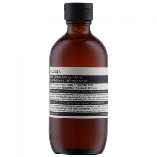 Aēsop Skin Bitter Orange delikatny tonik oczyszczający do skóry tłustej 200 ml