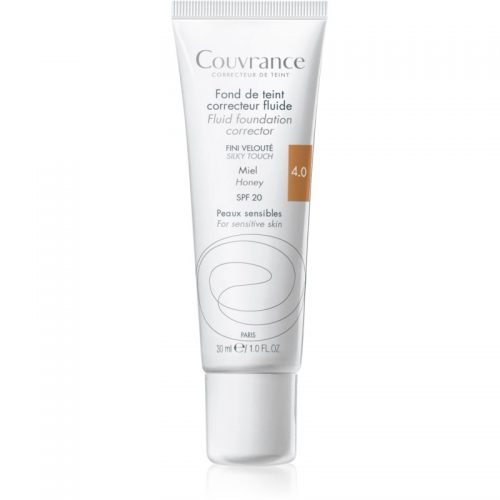 Avène Couvrance podkład kryjący w płynie SPF 20 odcień 4.0 Honey 30 ml