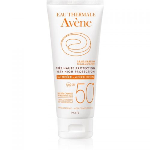 Avène Sun Minéral ochronne mleczko bez filtrów chemicznych bezzapachowe SPF 50+ 100 ml