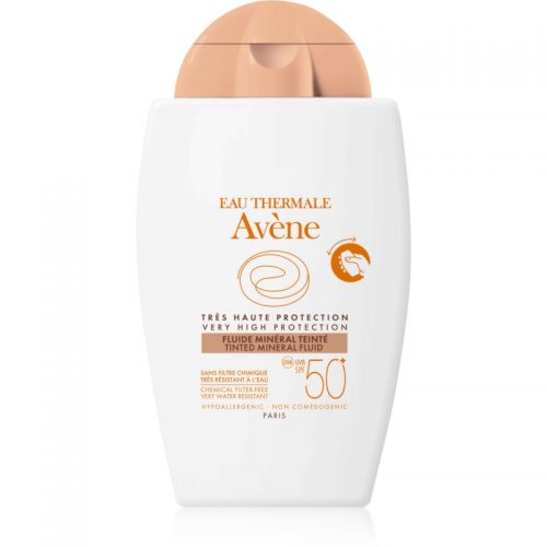 Avène Sun Minéral ochronny fliud tonujący bez filtrów chemicznych SPF 50+ 40 ml