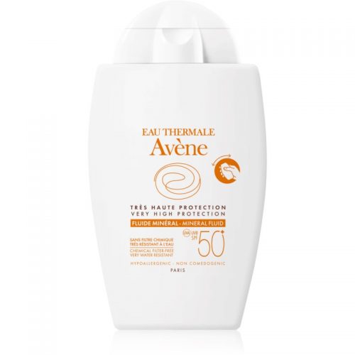 Av?ne Sun Minéral ochronny fluid bez filtrów chemicznych SPF 50+ 40 ml