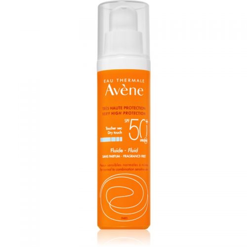 Avène Sun Sensitive fluid nawilżająco-ochronny SPF 50+ 50 ml