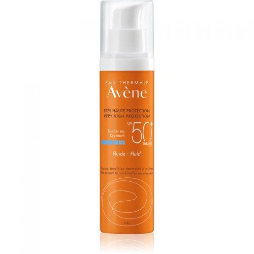 Avène Sun Sensitive fluid ochronny dla skóry normalnej i mieszanej SPF 50+ 50 ml