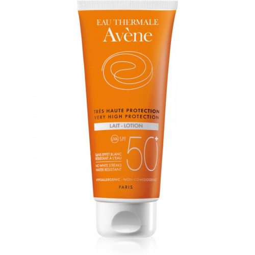 Avène Sun Sensitive mleczko do opalania SPF 50+ 100 ml
