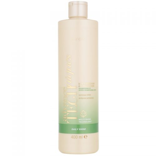 Avon Advance Techniques Daily Shine szampon z odżywką 2 w1 do wszystkich rodzajów włosów 400 ml