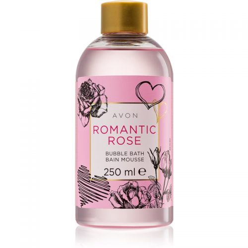 Avon Bubble Bath pianka do kąpieli z różanym aromatem 250 ml