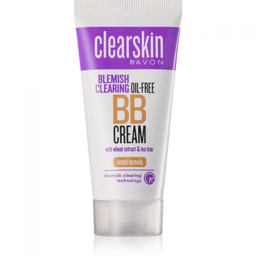 Avon Clearskin Blemish Clearing tonujący krem nawilżający do skóry problemowej odcień Medium 30 ml