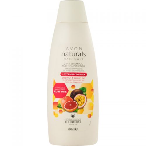 Avon Naturals Hair Care szampon z odżywką 2 w1 700 ml