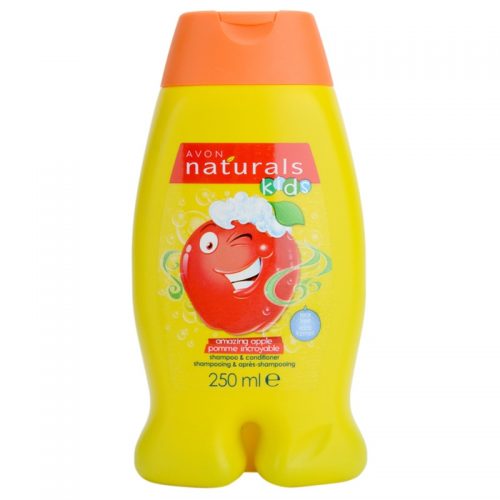 Avon Naturals Kids szampon z odżywką 2 w1 dla dzieci z zapachem Amazing Apple 250 ml