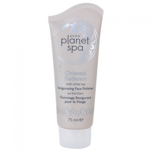 Avon Planet Spa Oriental Radiance orzeźwiający peeling do twarzy z białą herbatą 75 ml