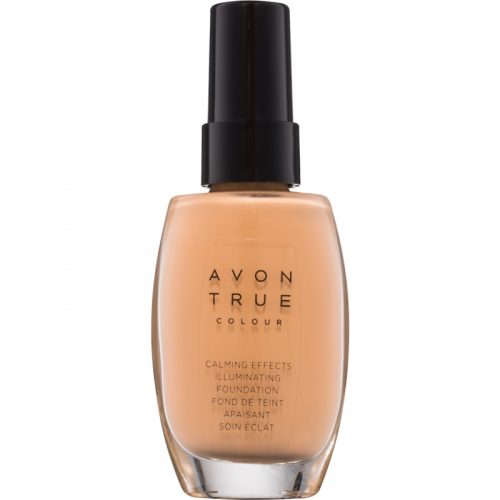 Avon True Colour kojący makeup rozjaśniający odcień Almond 30 ml