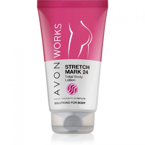 Avon Works mleczko do ciała przeciw rozstępom 150 ml