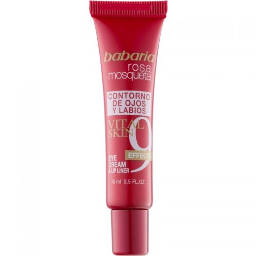 Babaria Rosa Mosqueta krem do okolic oczu i ust z 9 efektami 15 ml