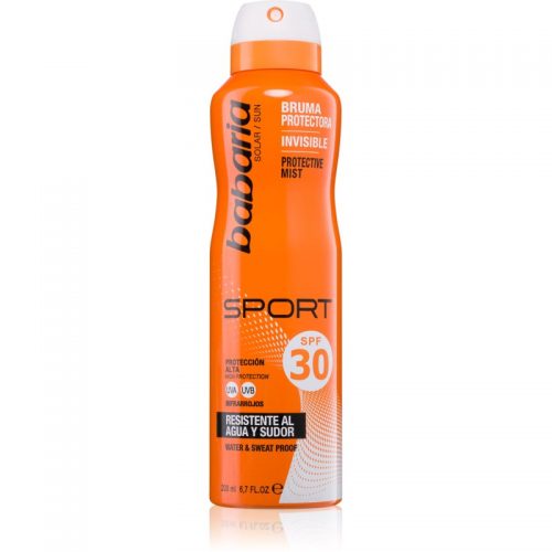 Babaria Sport mgiełka do opalania w sprayu SPF 30 200 ml