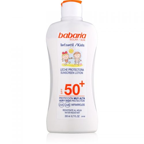 Babaria Sun Infantil krem do opalania dla dzieci SPF 50+ 200 ml