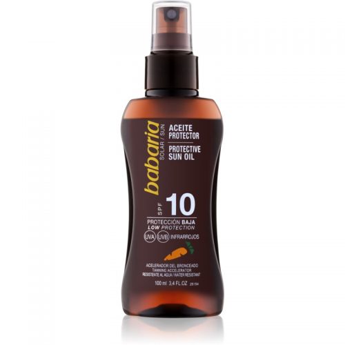 Babaria Sun Protective olejek do opalania SPF 10 100 ml