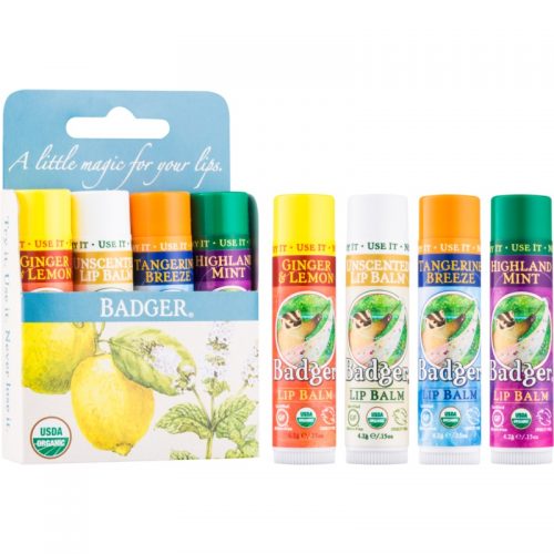 Badger Classic Blue zestaw kosmetyków I. dla kobiet